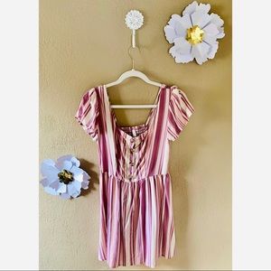 Striped Purple Dress✨